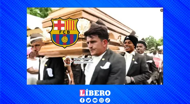 Barcelona hace el ridículo y memes invadieron redes sociales