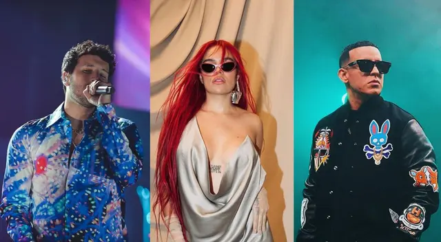 Sebastián Yatra, Karol G y Daddy Yankee son algunos de los intérpretes premiados.