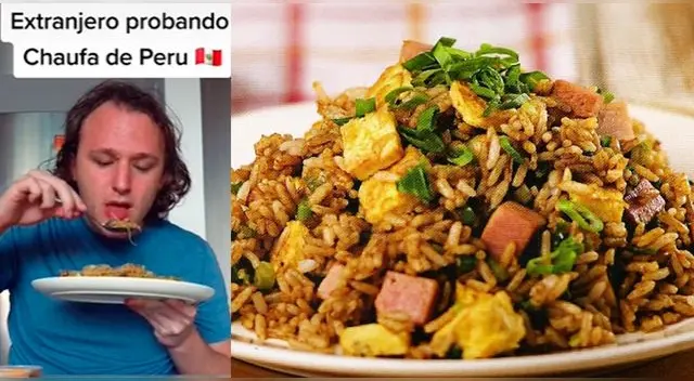 Un extranjero probó un chaufa alternativo y llenó de elogios a gastronomía peruana.