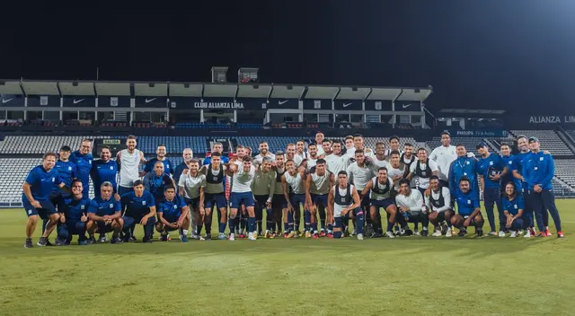 El 'Chicho' Salas definió anoche el once de Alianza que recibirá a Vallejo en Matute.