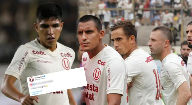 Universitario compartió un mensaje en redes sobre el tema Piero Quispe