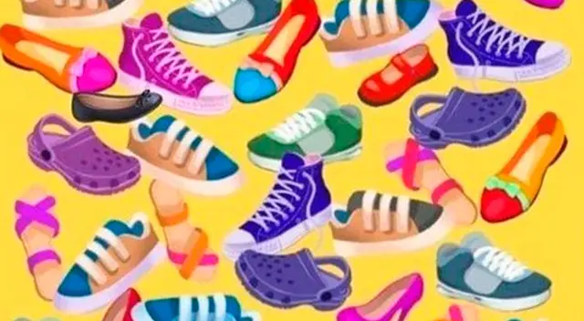 Si logras encontrar el calzado que no tiene par, eso quiere decir que eres un genio.