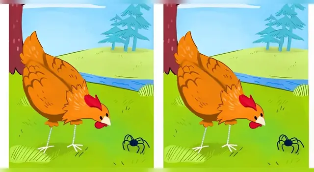 Encuentra la ÚNICA diferencia de esta imagen.
