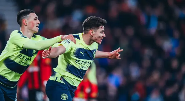Manchester City venció 4-1 al Bournemouth por la Premier League