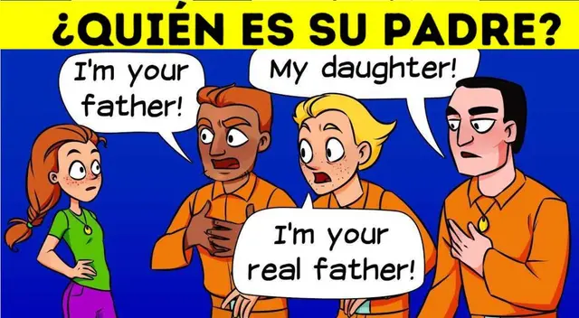 ¿Quién sí será su padre? Detéctalo en 7 segundos ¿Quién sí será su padre? Detéctalo en 7 segundos