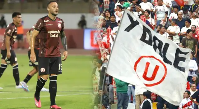 Emanuel Herrera: su pésima noche no pasó desapercibida por hinchada de Universitario.
