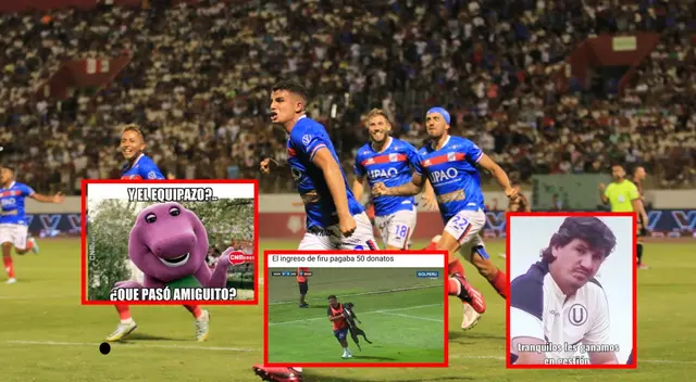 Mannucci logró imponerse ante Universitario y los memes invadieron las redes.