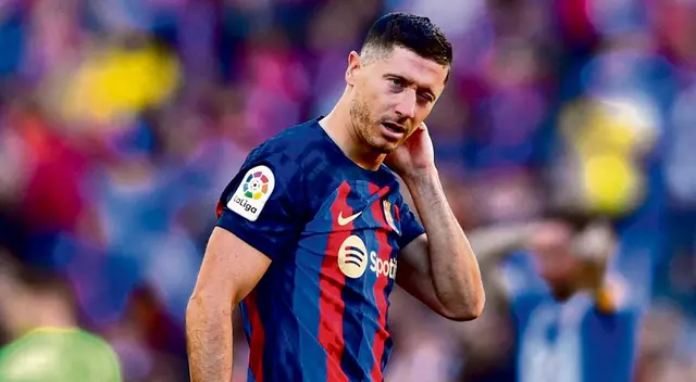Robert Lewandowski será baja en la ida de semifinales de la Copa del Rey