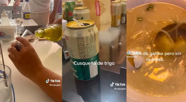 Extranjero se animó a probar diversos productos peruanos en su primer día en el país.