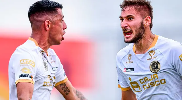 Federico Alonso y Tiago Cantoro se lucieron en el triunfo por 3-2 de Cusco FC. Foto: Liga de Fútbol Profesional / Composición Líbero Federico Alonso y Tiago Cantoro se lucieron en el triunfo por 3-2 de Cusco FC. Foto: Liga de Fútbol Profesional / Composición Líbero