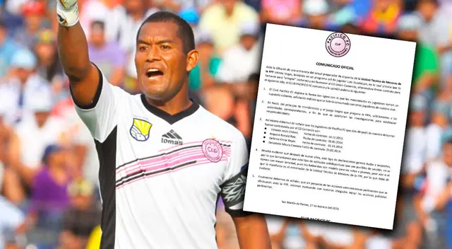 Tras las declaraciones de Johnny Vegas, Pacífico FC ha pedido una investigación a la FPF. Foto: GLR / Composición Líbero