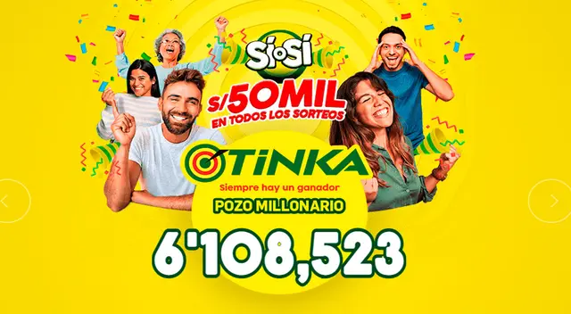 La Tinka en VIVO, 1 de marzo: Conoce los resultados de HOY y por dónde ver el sorteo