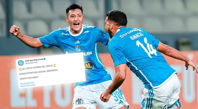 Sporting Cristal impactó a todos tras lanzar 'picante' mensaje