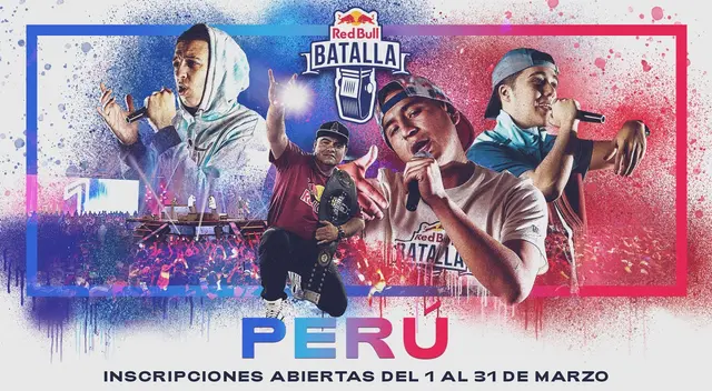 Las inscripciones para la Red Bull Batalla Perú 2023 están abiertas desde el 1 de marzo.