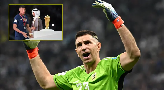Emiliano Martínez reveló lo que le dijo a Mbappé en la final del mundial.
