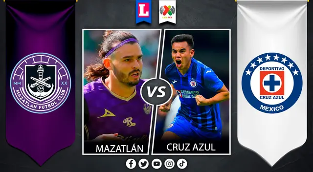 Mazatlán se enfrentará a Cruz Azul por la Liga MX