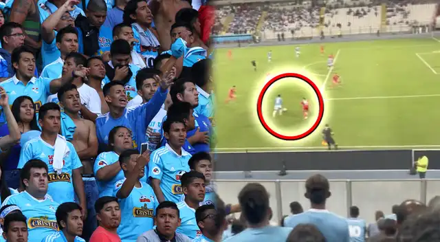 Hincha de Cristal se adelantó al remate de Lora y lo insultó.