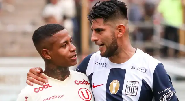 Carlos Zambrano debutó en la Liga 1 en el clásico ante la 'U' y en los descuentos recibió la cartulina roja por una falta a Piero Quispe.