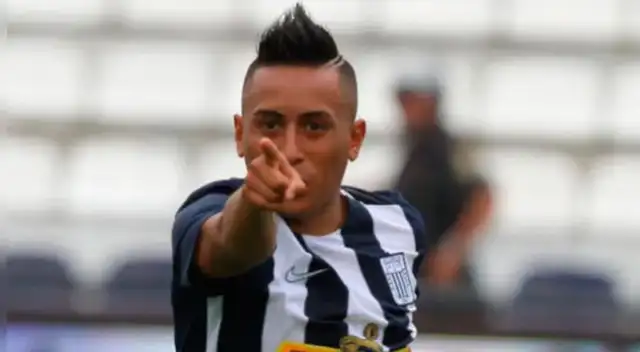 Christian Cueva durante la campaña del 2015 en Alianza Lima