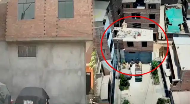 Un ciudadano invadió la vía pública y vecinos solicitan el derrumbe de la edificación.