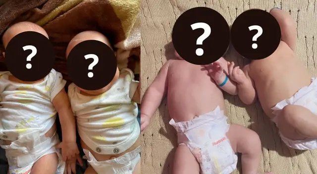 Por ahora son los hermanos "NN". Mujer contó que ya no sabe cómo diferenciar a sus pequeños. Por ahora son los hermanos "NN". Mujer contó que ya no sabe cómo diferenciar a sus pequeños.