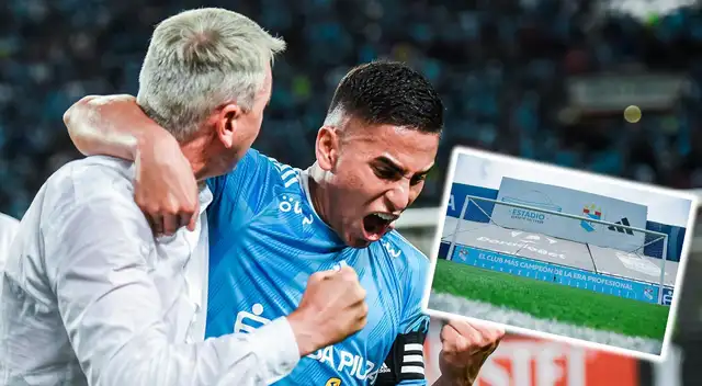 Sporting Cristal y el imponente mensaje en el Estadio Alberto Gallardo