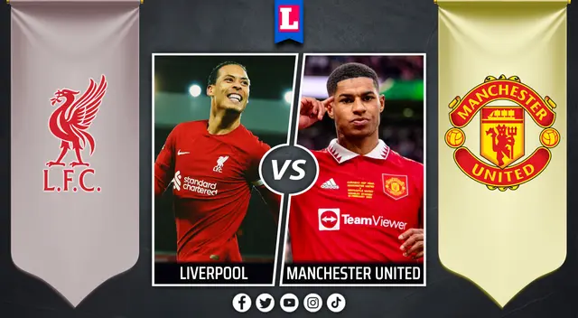 Ver Liverpool vs. Manchester United EN VIVO por la Premier League vía ESPN y Star Plus Ver Liverpool vs. Manchester United EN VIVO por la Premier League vía ESPN y Star Plus