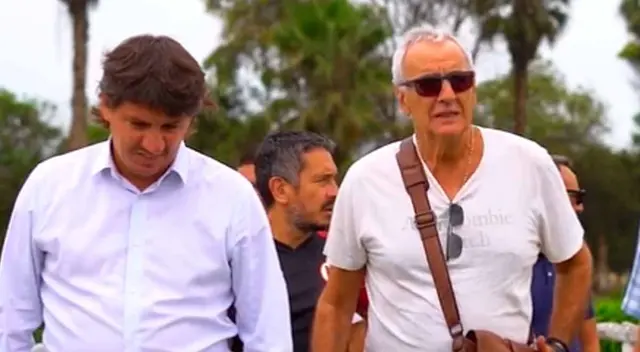 Jorge Fossati y Jean Ferrari acudieron a Campo Mar
