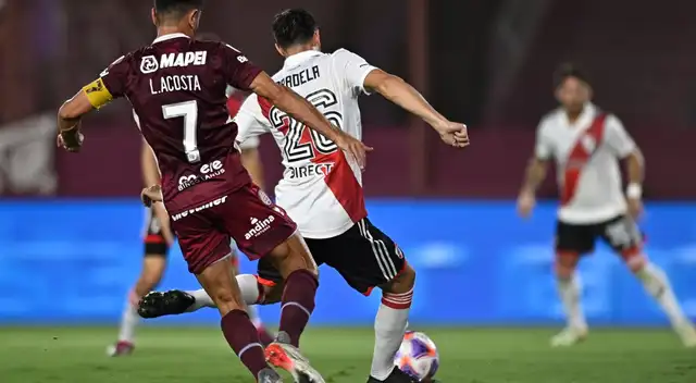 Lanús cayó ante River Plate por la Liga Profesional Argentina Lanús cayó ante River Plate por la Liga Profesional Argentina