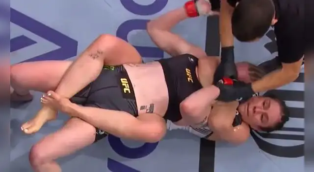 Shevchenko no pudo imponerse ante Grasso en la UFC. Foto: UFC