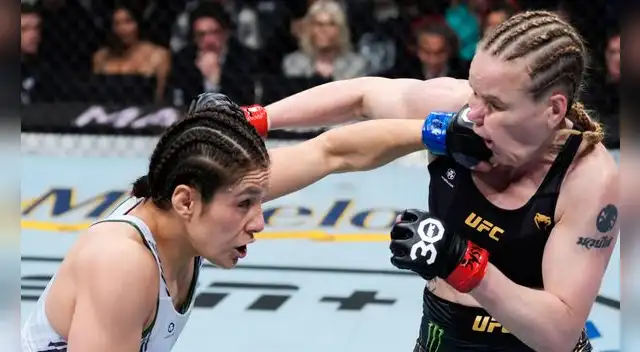 Shevchenko no pudo imponerse ante Grasso en la UFC. Foto: UFC