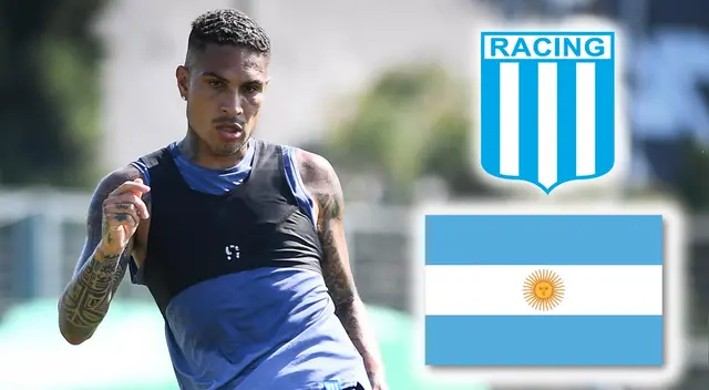 Paolo Guerrero causó impresión en las redes sociales de Racing