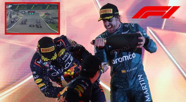 Max Verstappen de Reb Bull se llevó el GP de Bahréin. Max Verstappen de Reb Bull se llevó el GP de Bahréin.