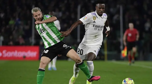 Real Madrid iguala ante el Real Betis por LaLiga