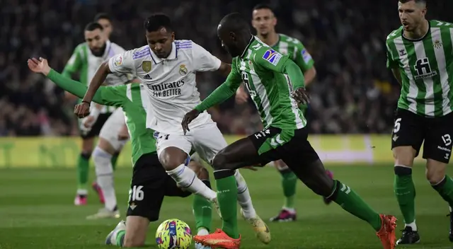 Real Madrid iguala ante el Real Betis por LaLiga