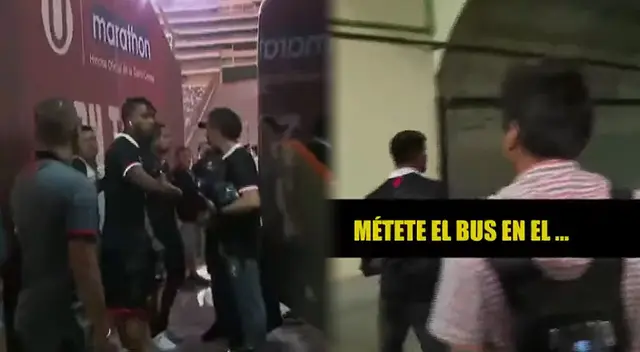 Melgar denunció maltrato en el Monumental de Universitario: "Metete en el c... el bus"