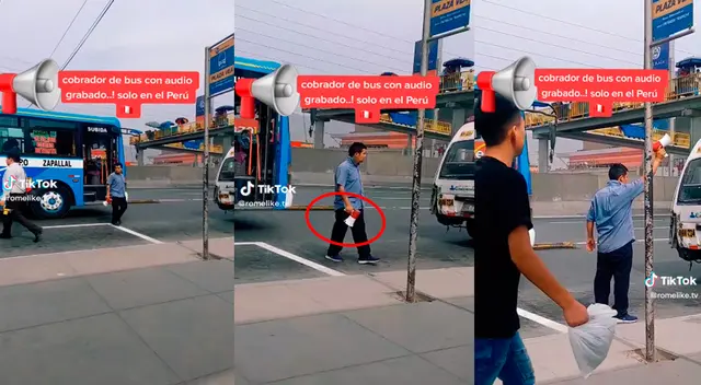 El cobrador quiso evitar la fatiga y sorprendió a miles con su creatividad. El cobrador quiso evitar la fatiga y sorprendió a miles con su creatividad.