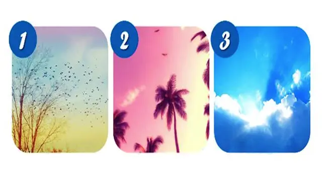 Elige una opción del test visual y conoce más de ti en cuestión de segundos. Elige una opción del test visual y conoce más de ti en cuestión de segundos.