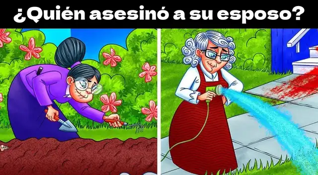 Abre bien tus ojos e identifica a la abuela asesina