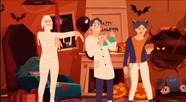 Solo uno de ellos se puede convertir en hombre lobo, ¿puedes descubrirlo? Solo uno de ellos se puede convertir en hombre lobo, ¿puedes descubrirlo?