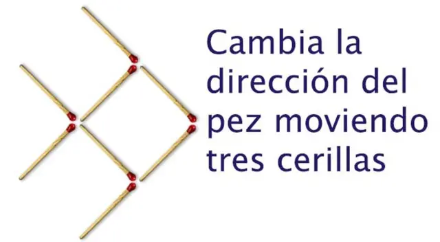 ¿Cuáles son los 3 cerillos que debes mover? Encuentra la solución en 7 segundos