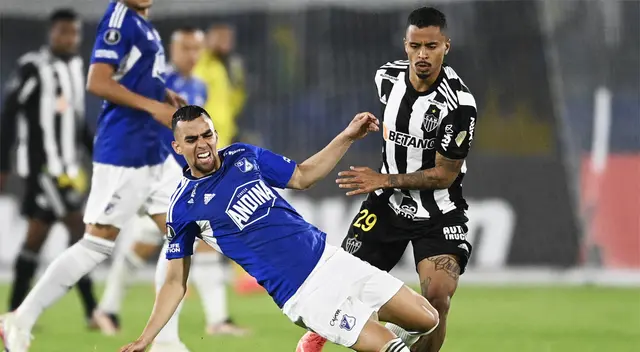 Millonarios y Atlético Mineiro igualaron por la Copa Libertadores