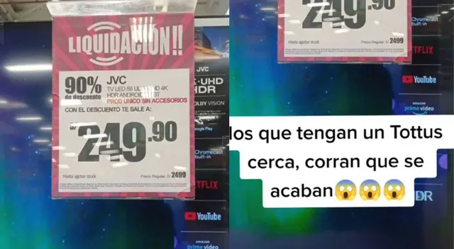 Viral: Encuentra 'ofertón' de Tottus y advierte que 'corran' porque se acaban