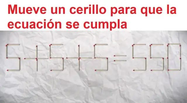 Encuentra la solución a este ejercicio en solo 7 segundos Encuentra la solución a este ejercicio en solo 7 segundos
