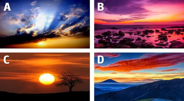 Solo tienes que elegir una opción del test visual para conocer más de ti.