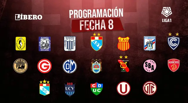 Partidos de hoy de la Liga 1: fecha 8 del Torneo Apertura