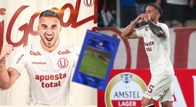 Herrera no durmió por la emoción y dejó curioso mensaje luego de su primer gol con la 'U'