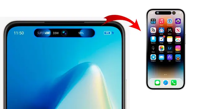 La firma Realme acaba de lanzar un teléfono con la misma función que el iPhone 14 Pro. La firma Realme acaba de lanzar un teléfono con la misma función que el iPhone 14 Pro.