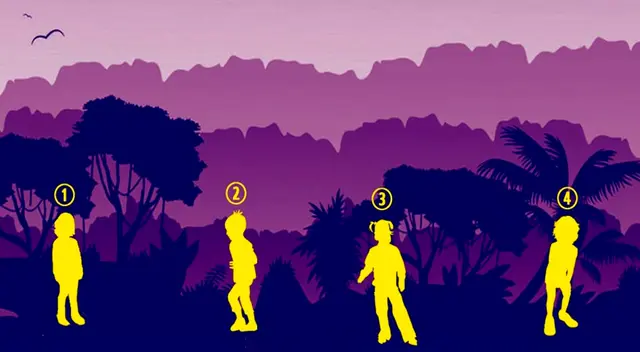 Analiza el test visual y escoge una de las cuatro opciones para saber cómo es tu personalidad.