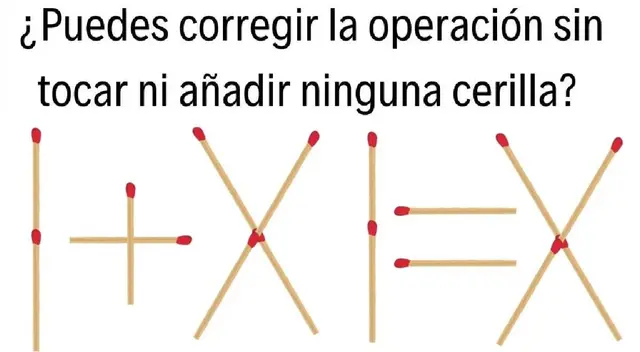 Acertijo: Tienes 6 segundos para descubrir cómo solucionar el problema